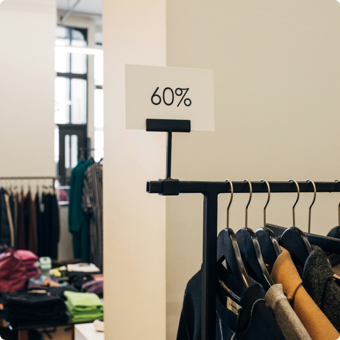 Discount illustration